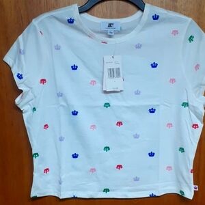 Juicy couture crown t-shirt. NWT Sz L